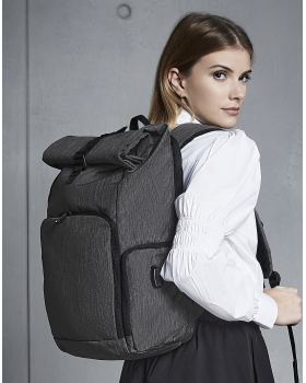 Q-Tech Charge Roll-Top Backpack Quadra QD995