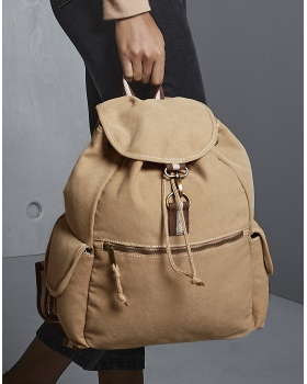 Vintage Canvas Backpack Quadra QD612