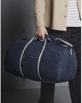 Vintage Canvas Holdall Quadra QD613