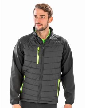 Veste Softshell Rembourrée Black Compass Recyclée Result R237X