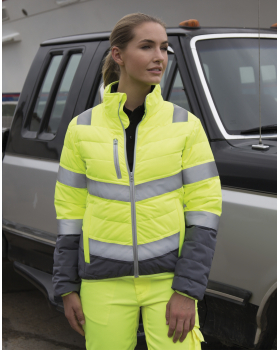 Women's Soft Padded Safety Jacket Result R325F