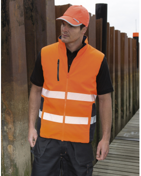 Reversible Safety Bodywarmer Result R332X