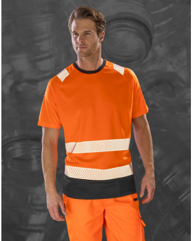 T-Shirt De Sécurité Recyclé Result R502X