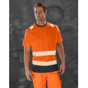 T-Shirt De Sécurité Recyclé Result R502X