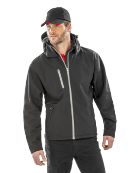 Softshell Jacket Men's Hood TX Performance Result R230M