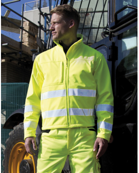 Veste Softshell High Viz Result R117