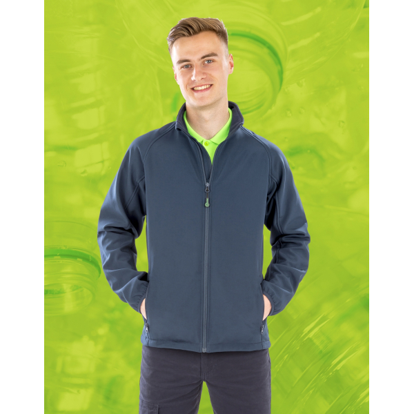 Men's Softshell Jacket 2 Recycled Material Layers Result R901M