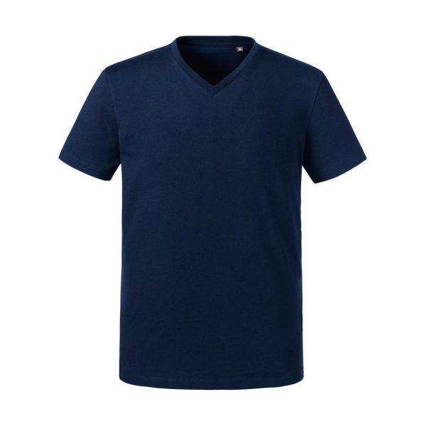 T-shirt Homme Col V Coton Bio Russell Pure Organic 103M