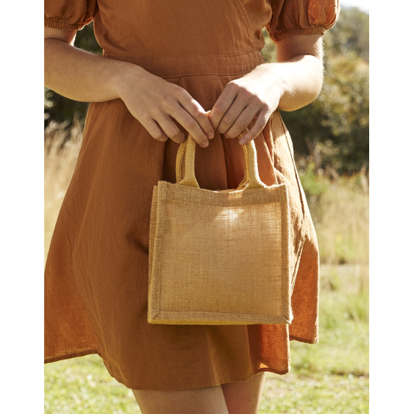 Petit Sac Cadeau en Jute Westford Mill W411