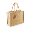 Sac Shopping Classique En Jute W407