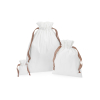 Cotton Gift Bag with Ribbon Drawstring
