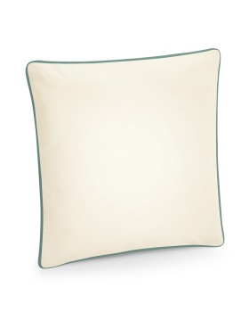 Couvre Coussin en Coton avec Passepoil W355