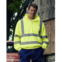 Fluo 1/4 Zip Sweat Shirt Yoko HVK06