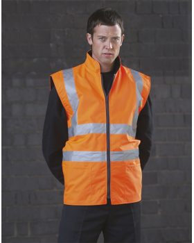 Reversible Bodywarmer High Visibility HV008F