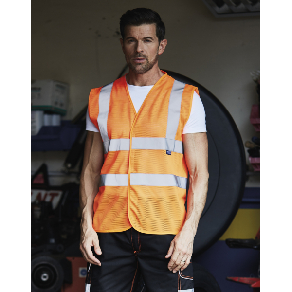 High Visibility Garlic Garlic Openwork Recycled HVW120