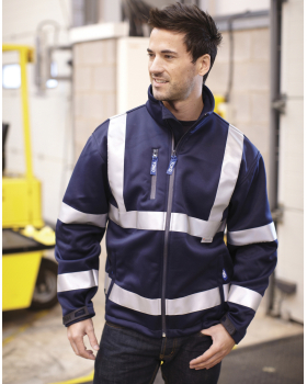 Softshell jacket High Visibility HVK09