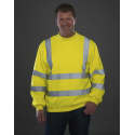 Sweatshirt mit hoher Sichtbarkeit Rundhalsausschnitt HVJ510