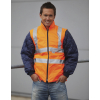  High Visibility Mattressed Jacket With HV008SL Removable Handles