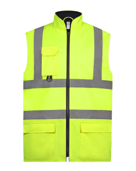  Bodywarmer Matelassé Haute Visibilité HV005