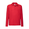 Polo Child 65/35 Long sleeves Fruit of the Loom 63-201-0