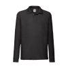 Polo Child 65/35 Long sleeves Fruit of the Loom 63-201-0