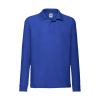 Polo Child 65/35 Long sleeves Fruit of the Loom 63-201-0