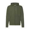 Sweat-Shirt Homme Zippé Capuche Classic Fruit of the Loom 62-062-0