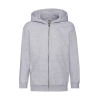 Sweat-Shirt Enfant Zippé Capuche Classic Fruit of the Loom 62-045-0
