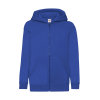 Sweat-Shirt Enfant Zippé Capuche Classic Fruit of the Loom 62-045-0