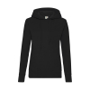 Sweatshirt Slight Hoodie for Women Fruit of the Loom 62-038-0
