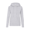 Sweatshirt Slight Hoodie for Women Fruit of the Loom 62-038-0