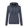 Sweatshirt Slight Hoodie for Women Fruit of the Loom 62-038-0
