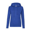 Sweatshirt Slight Hoodie for Women Fruit of the Loom 62-038-0