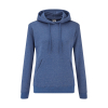 Sweatshirt Slight Hoodie for Women Fruit of the Loom 62-038-0