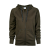 Ladies` Fashion Full Zip Hood Tee Jays 5436