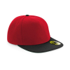 Original Flat Peak Snapback Beechfield B660