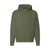 Sweat-Shirt Homme Zippé Capuche Premium Fruit of the Loom 62-034-0