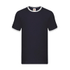 T-shirt Ringer T Contrast Fruit of the Loom 61-168-0