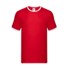 T-shirt Ringer T Contrast Fruit of the Loom 61-168-0