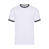 T-shirt Ringer T Contrast Fruit of the Loom 61-168-0