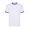 T-shirt Ringer T Contrast Fruit of the Loom 61-168-0