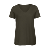 T-shirt Col V Femme Bio Organic Inspire V Tee women B&C TW045