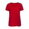 T-shirt Col V Femme Bio Organic Inspire V Tee women B&C TW045