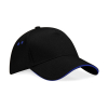 Men's Cap 5 contrasting sandwich panels Beechfield B15C