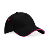 Men's Cap 5 contrasting sandwich panels Beechfield B15C