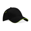 Men's Cap 5 contrasting sandwich panels Beechfield B15C