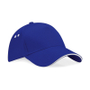 Men's Cap 5 contrasting sandwich panels Beechfield B15C