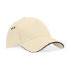 Men's Cap 5 contrasting sandwich panels Beechfield B15C