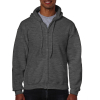 Sweatshirt Men's Hoodie Zipped Heavy BlendTM Gildan 18600
