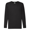 T-Shirt Enfant Manches Longues Valueweight Fruit of the Loom 61-007-0